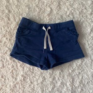 Toddler Girls shorts with ruffle pockets